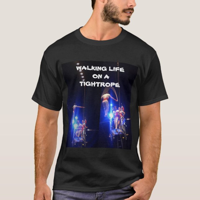 WOHLWOHNUNG AUF EINEM TIEFROPE T-Shirt (Vorderseite)