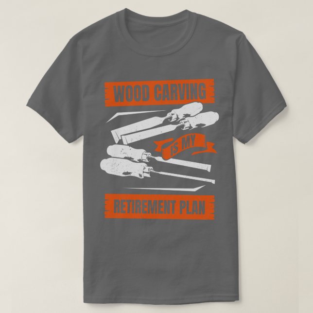 Wohnen ist mein Ruhestandsplan T-Shirt (Design vorne)