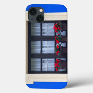 Wohngebäude mit Blume in Fenstern Case-Mate iPhone Hülle