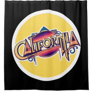 Wohngestaltung Los Angeles California Duschvorhang