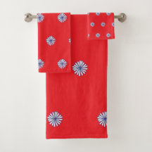 Wohngestaltung "White Petals Red"