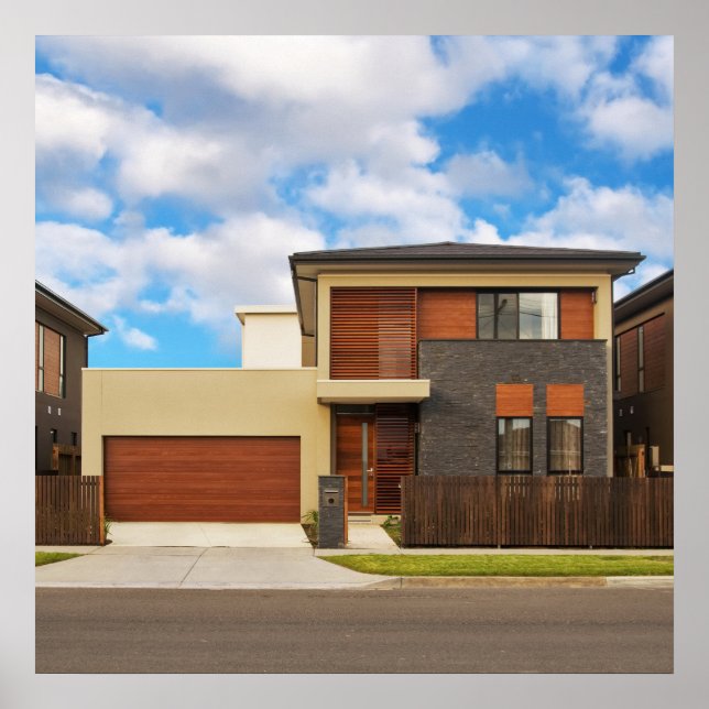 Wohnhaus Poster (Vorne)