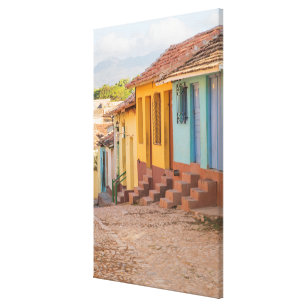 Wohnhäuser, Trinidad, Kuba Leinwanddruck