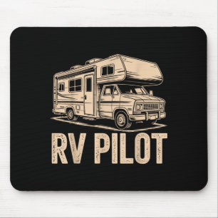 Wohnmobil-Camping Camper Wohnmobil-Pilot Roadtrip- Mousepad