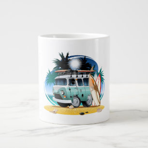 Wohnmobil Cartoon Jumbo-Tasse