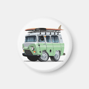 Wohnmobil Cartoon Magnet