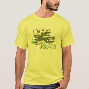 Wohnmobil Pickup Camper Lastwagen RV auf Reisen T-Shirt