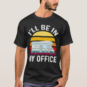 Wohnmobil RV Camping retro T-Shirt
