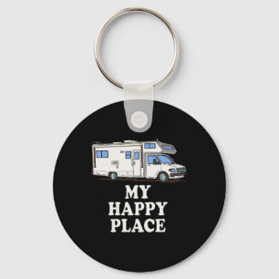 Wohnmobil T-Shirts Mein glücklicher Ort Cl C Schlüsselanhänger