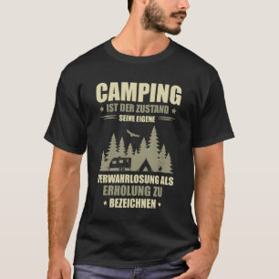 Wohnmobil Wohnwagen Campingbus Camping Geschenk fü T-Shirt