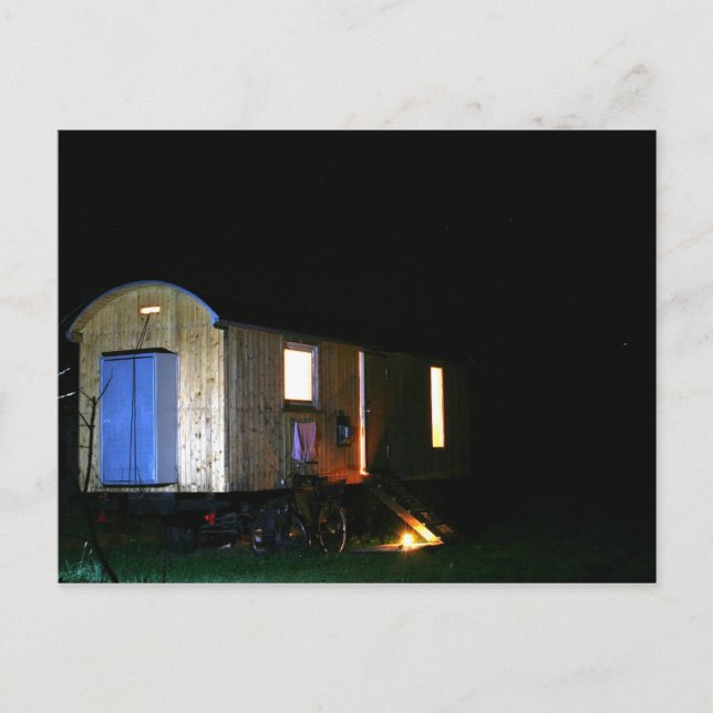 Wohnort Postkarte (Vorderseite)