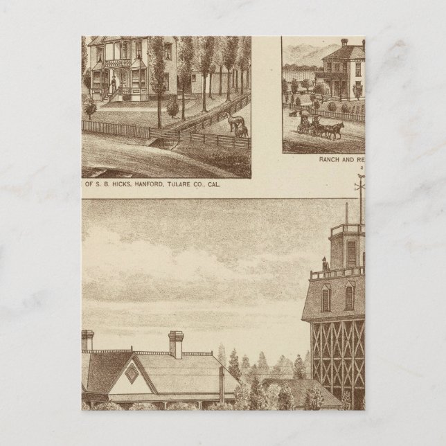 Wohnsitz Madden, Wasserwerk Postkarte (Vorderseite)
