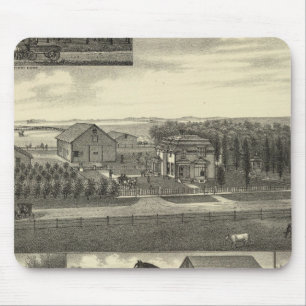 Wohnsitz Schulz, Nebraska Mousepad