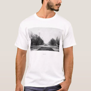 Wohnsitz-Straßen-Szene T-Shirt