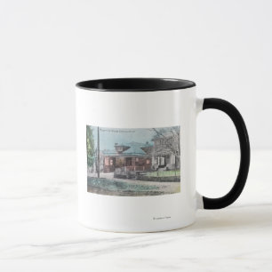 Wohnsitz-Szene auf Coloma Straße Tasse
