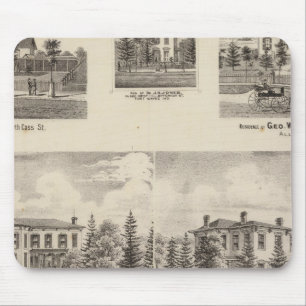Wohnsitz von Henry Baker und anderen Mousepad