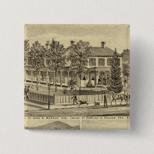 Wohnsitz von John A Warden Sewickley Button