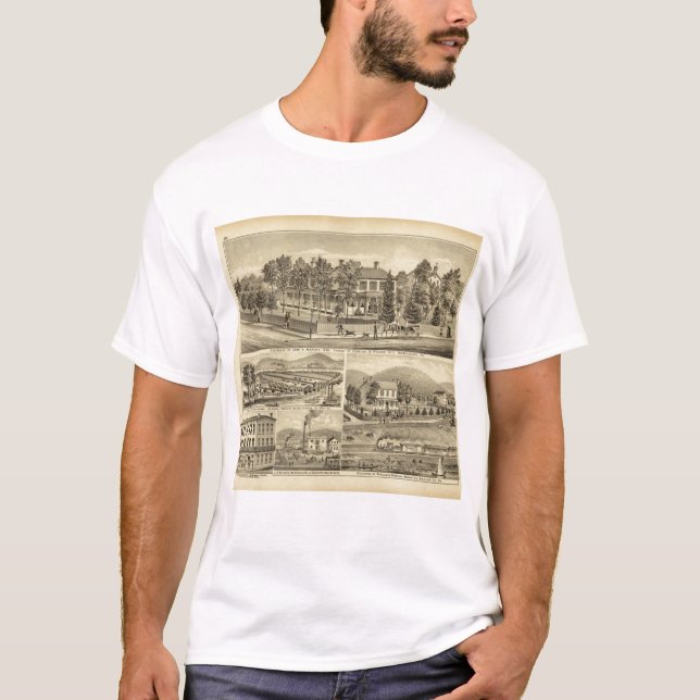 Wohnsitz von John ein Wärter Sewickley T-Shirt (Vorderseite)