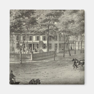 Wohnsitz von John S Rogers in Manasquan, NJ Magnet