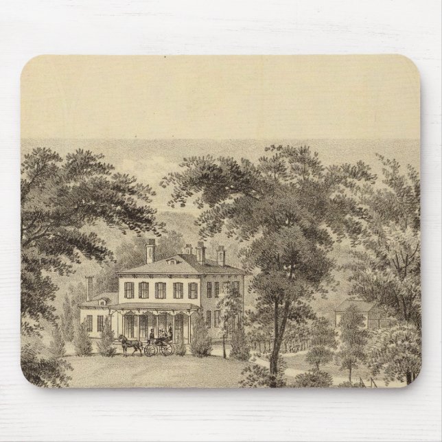 Wohnsitz von Marshall McDonald Mousepad (Vorne)