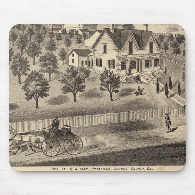 Wohnsitz von SA Nay und DM Winans Mousepad (Vorne)