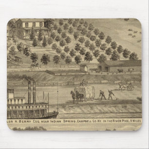 Wohnsitz von Taylor H Berry Mousepad