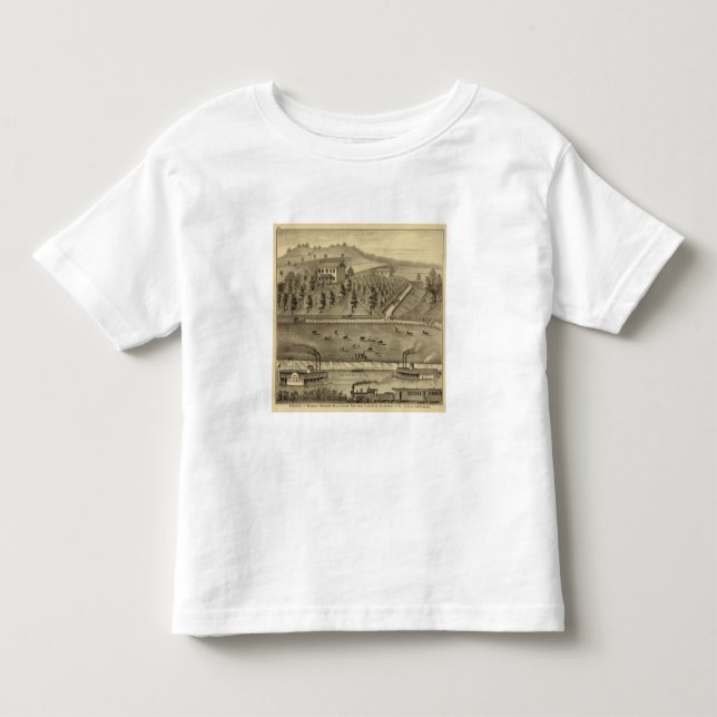 Wohnsitz von William Schrader Kleinkind T-shirt (Vorderseite)