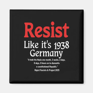Wohnsitz wie es ist 1938 Deutschland 18 Magnet