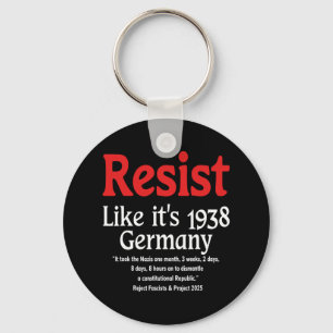 Wohnsitz wie es ist 1938 Deutschland 18 Schlüsselanhänger