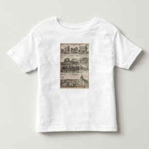 Wohnsitze, Geschäfte und Stadt von Eyota Kleinkind T-shirt