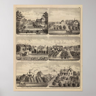 Wohnsitze, Minnesota 3 Poster