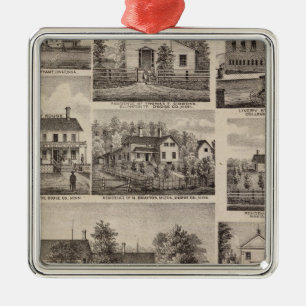 Wohnsitze und Bauernhof-Gebäude, Owatonna, Ornament Aus Metall