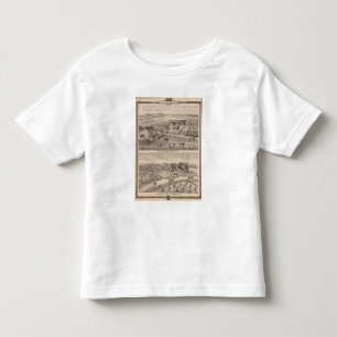 Wohnsitze und Bauernhöfe von Holz J Canfield und Kleinkind T-shirt