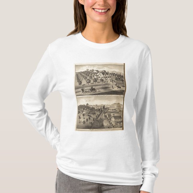Wohnsitze von SANay und von DM Winans T-Shirt (Vorderseite)