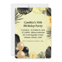 Wohnung 50. Geburtstag Einladung