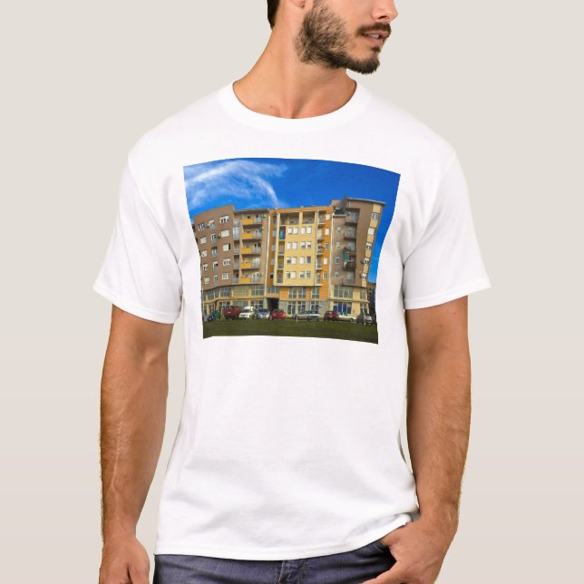 Wohnungs-Gebäude T-Shirt (Vorderseite)
