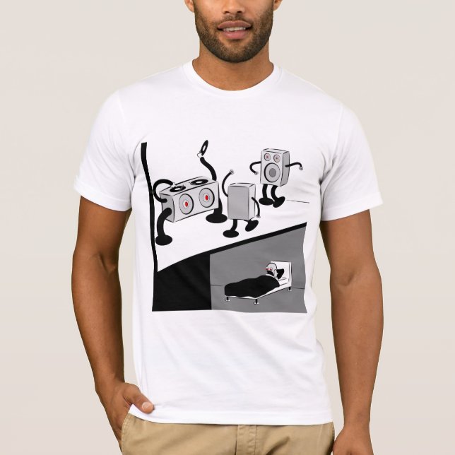 Wohnungs-Leben T-Shirt (Vorderseite)