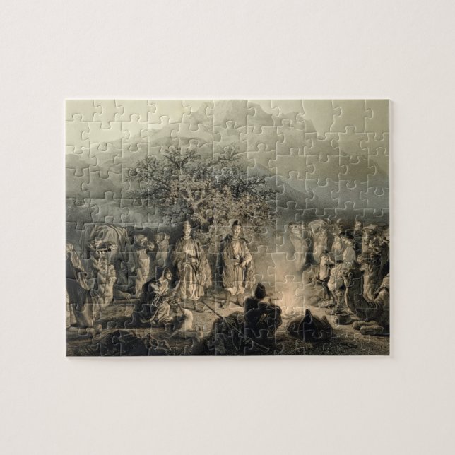 Wohnwagen der armenischen Kaufleute, (Horizontal)