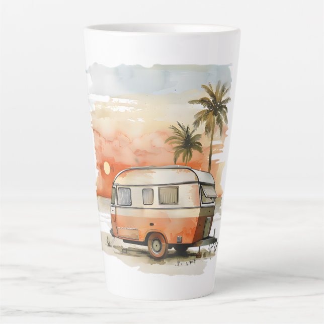 Wohnwagen Milchtasse (Vorderseite)