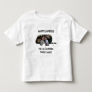 Wohnwagen mit Wohnwagen Foto Happy Camper Kleinkind T-shirt