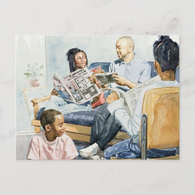 Wohnzimmer Serenades 2003 Postkarte (Vorderseite)