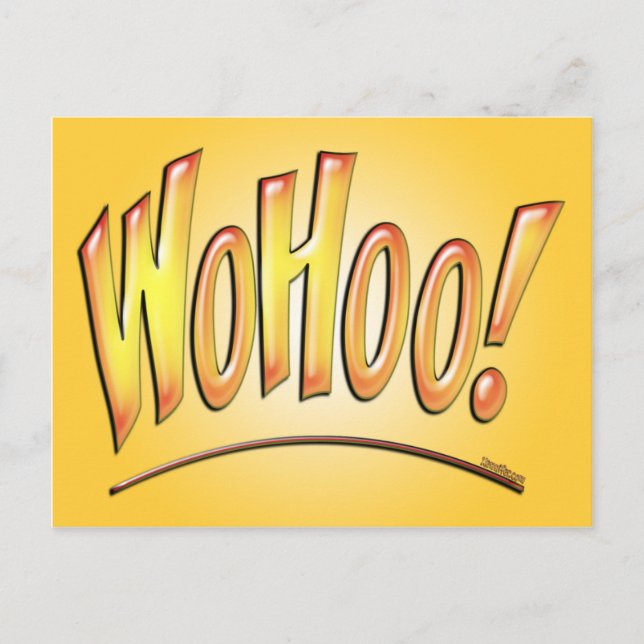 WoHoo! Postkarte (Vorderseite)