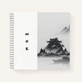 Wok-Rezepte-Notebook Notizbuch