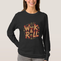 Wok & Roll Dim Sum Asiatische Küche Vintage Retro