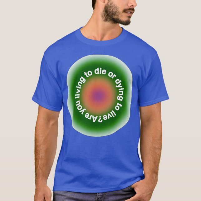 Woke-Frage T-Shirt (Vorderseite)