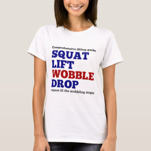 Wölbchenfall mit Sattellift Beweggrund T-Shirt