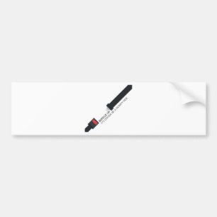 Wölben Sie sich oben, es wird eine holperige Fahrt Autoaufkleber