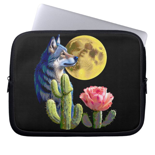 Wolf11: Elektronik-Bag Laptopschutzhülle (Vorderseite)