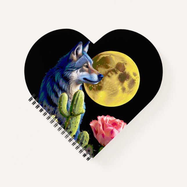 Wolf11: Notizbuch (Vorderseite)