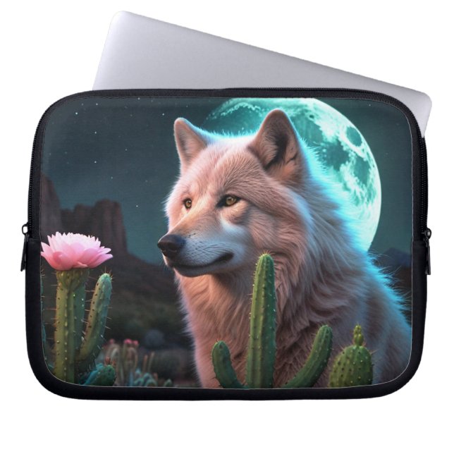 Wolf13: Laptopschutzhülle (Vorderseite)